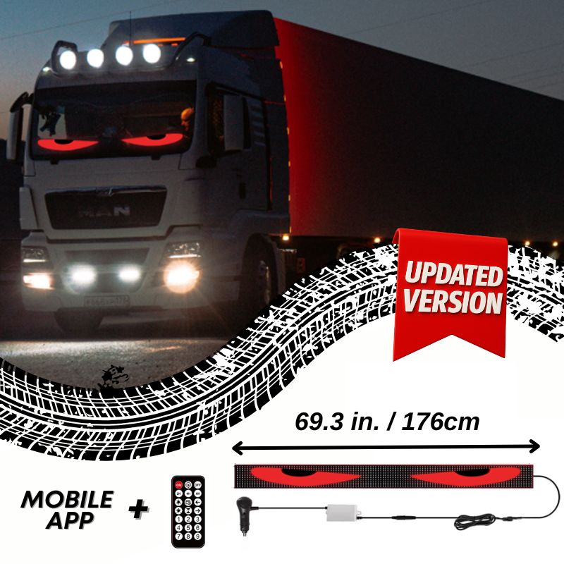 LED Windshield Eyes For Car And Truck