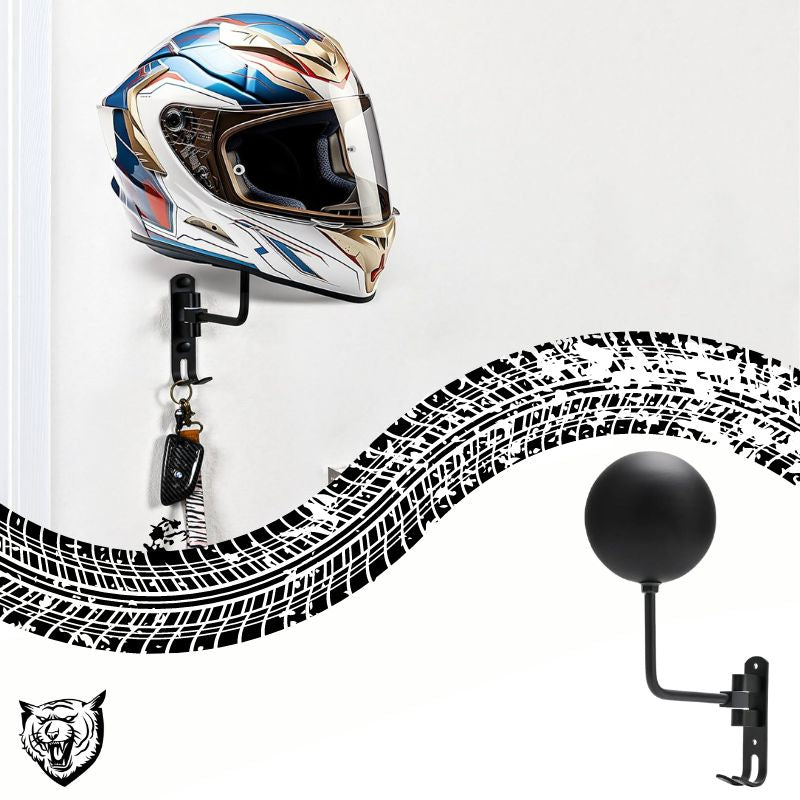 Motorcycle Helmet & Jacket Holder
